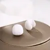 Pendientes Acrílicos en Forma de C Aros Geométricos de Colores Caramelo Pintados en Spray Pendientes de Aro con Superficie Martillada Pendientes de Anillo C Accesorios de Dopamina