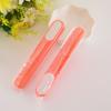 Tijeras de punto de cruz tijeras en forma de U para línea de pesca con funda tijeras tijeras para hilo tijeras en forma de U tijeras de plástico de color con funda