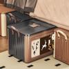Caja de Almacenamiento de Ropa, Plegable, para Uso Doméstico, Cesta Organizadora para Armario de Dormitorio, Alto Valor Estético, Almacenamiento de Snacks con Tapa, Cesta Organizadora de Plástico para Artículos Varios
