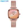 Productos de fábrica Reloj de Cuarzo Malla Oro Rosa Tendencia Moda SYNOKE Reloj Elegante Nicho Lujo Ligero para Mujer