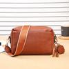 Bolso de mujer hombro bandolera bolso pequeño 2023 nuevo multi-cremallera impermeable PU bolso de mujer Bolso cuadrado pequeño de mujer