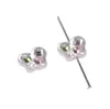 Perla Imitación Acrílica Chapada Mapei Accesorios de Diamante Cuentas Sueltas Pulsera de Cuentas Hecha a Mano DIY Accesorios para Joyería Materiales