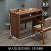 Mesa para Uñas, Mesa de Trabajo Retro Simple/Doble para Uñas, Estación de Uñas Simple y Elegante, Mesa y Silla Especiales Económicas para Salones de Uñas