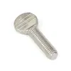 Fabricante Tornillo de Placa de Onda de Pulgar de Acero Inoxidable 304 Tornillo de Raqueta de Tenis de Mesa Cabeza Plana Tornillo Estándar Nacional