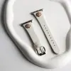 Para Apple watch987 S10 Apple Watch com pulseira de couro fino de camélia de alto nível iwatch