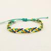 Nueva Pulsera Tejida de Estilo Étnico Boho para Parejas, Moda para Hombre y Mujer, Tejida a Mano, Color Arcoíris