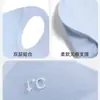 Mascarilla de Seda de Hielo, Mascarilla Sin Costuras, Protección Ocular Estéreo 3D, Protección Solar Facial Completa, Transpirable, Protección UV de Verano, Protección Solar