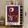 Graffiti Art Gabinete de banheiro Abrigo Cortina Gabinete de armazenamento Diversos Feio Cobertura Cortina Cozinha Armazenamento Rack Sapateira Cortina de pó