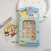 Calcomanías de uñas tridimensionales de dibujos animados para niños parche de uñas para niña pequeña armadura para bebé desmontable impermeable venta al por mayor de uñas