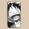 Desenho animado One Piece Luffy para 14 Apple 12Pro/11 Phone Case XS/8Plus Soft 13/XR Silicone 67P