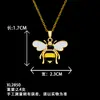 Colar Feminino Transfronteiriço Estilo Europeu, Americano e Coreano Cravejado com Diamantes Moda Bolsas de Pérola Colar Design de Nicho Aço Titânio Cor Não Desbota Colar