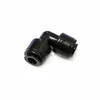 Conector Rápido de Plástico para Riego por Aspersión Accesorios para Purificador de Agua de 2 Puntos Equipo Sistema de Aspersión Regadera Conector Rápido