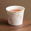 [Liquidação] Caneca de Chá de Cerâmica Pintada à Mão de Fábrica com Flor de Glicínia, Caneca de Chá Pessoal, Xícara de Degustação