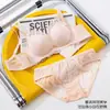 Sujetador push-up de encaje con escote en V profundo para pechos pequeños, grosor medio, realza el tamaño del busto, sin aros, proporciona soporte para prevenir la flacidez, conjunto de sujetador sexy
