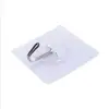 Gancho adhesivo fuerte de fábrica para baño, gancho transparente sin costuras al por mayor de supermercado, gancho mágico adhesivo para ropa sin clavos