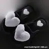 Pantuflas para Mujer con Forma de Corazón de Piel Sintética de Conejo, Suela Suave para Interiores, Ligeras, Transpirables, Zapatos para el Hogar para Todas las Estaciones, Adecuadas para Uso en Casa, Casas de Huéspedes y Viajes