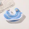 Estilo Ins Elegante e Fofo Exquisite Tecido de Lã Crochê à Mão Saia Acessórios DIY Acessórios de Saia para Boneca Acessórios