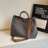 Bolso de Lona Casual Simple de Moda para Mujer 2026 Nuevo Modelo Bolso Cruzado Bolso de Viaje Fabricante al por Mayor Bolso Tote Cruzado