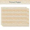 Wx180 Renda Simulada Papel Sydney 17g Papel de Embrulho à Prova de Umidade para Doces de Presente Papel de Cópia Decorativo com Renda de Linho