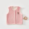 Chaleco infantil con forro polar Ropa de otoño e invierno Forro polar de doble cara Terciopelo olímpico Cálido Chaleco para bebé niña Chaleco de invierno para niño