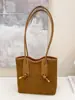 Bolso Tote para Mujer Gran Capacidad 2025 Nuevo Otoño e Invierno Versátil Estampado de Leopardo Retro Bolso de Hombro Estudiante Clase Bolso de Viaje