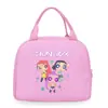 Bolsa de Almoço Periférica de Desenho Animado Kpop da Amazon para Trabalho, Deslocamento, Estudantes, Bolsa de Mão Portátil, Bolsa de Almoço Casual e da Moda