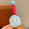 Bonito Pinza para el Pelo de Niños Bola de Carbón Palo Retorcido Antena Muñeco Feo Pinza para el Pelo de Niña Pompón Accesorios para el Cabello de Niñas Originales