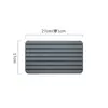 Alfombrilla Absorbente de Tierra de Diatomeas Estante de Almacenamiento para Lavabo de Baño Posavasos Simple de Tierra de Diatomeas Secado Rápido Alfombrilla Antideslizante