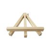 El soporte de trípode de madera maciza para plato de joyería se puede usar con nuestro marco de espejo para plato de joyería, soporte plano, mini
