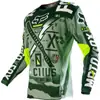 Ropa para Carreras Todoterreno Transfronterizas, Tallas Europeas y Americanas, Versátil y Elegante, Camiseta de Manga Larga Transpirable que Absorbe el Sudor, Ropa para Ciclismo, Ropa para Descenso