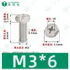 Parafusos de Máquina de Aço Inoxidável 304 com Cabeça Hexagonal Externa e Fenda Cruzada Peças Padrão Gb29.2 Parafusos para Móveis M3-M8