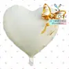 Mecrla Globos de Papel de Aluminio con Forma de Corazón y Lazo, Estilo Ins de Venta Caliente Transfronteriza, 22 pulgadas, para Decoración de Fiesta de Cumpleaños
