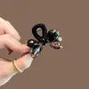 Pinza de Garra Pequeña con Strass de Estrella de Cinco Puntas en Forma de Corazón para Mujer, Pinza de Garra Exquisita de Gama Alta para Medio Cabello, Accesorio para el Cabello Tipo Pinza de Tiburón