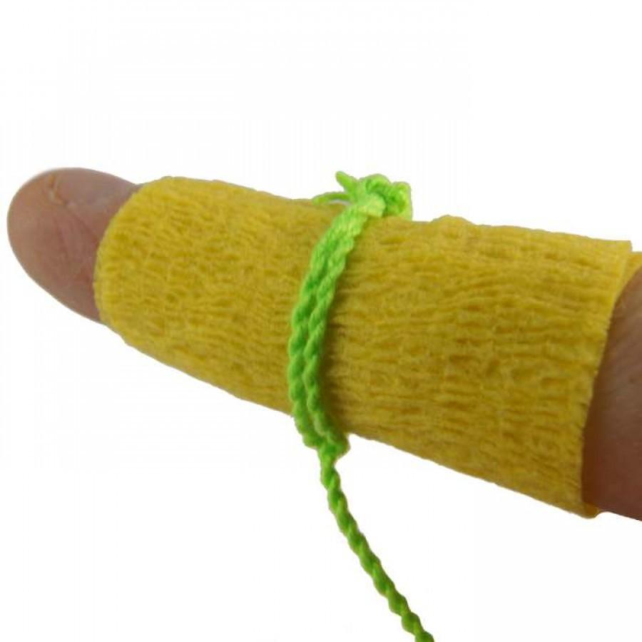 Yo yo finger-wrap