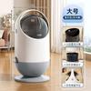 Papelera para Sala de Estar Hogar Dormitorio Robot Basurero Papelera de Adsorción por Presión de Aire Papelera Portátil con Tapa