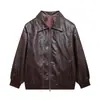 Venta al por mayor transfronteriza Amazon otoño e invierno mujer nueva moda suelta manga larga retro chaqueta americana abrigo M6285