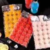 ^Bolsa de hielo desechable, bandeja para cubitos de hielo autosellante, caja pequeña de cubitos de hielo creativa y práctica para uso doméstico, molde para cubitos de hielo de gelatina de maracuyá