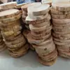 Posavasos de té engrosado artesanías de talla de madera maciza adornos mesa de comedor tapete aislante del calor tapete de té base de pieza de mano estilo chino