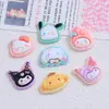Lindos Animales Pequeños Dibujos Animados Hechos a Mano DIY Accesorios para Joyería Pegamento de Crema Resina Accesorios Pequeños Hebilla para Zapatos con Agujero Bolsa de Materiales