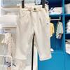 Pantalones casuales de forro polar para niños y niñas estilo coreano Pegaso, pantalones gruesos de invierno, pantalones holgados para niños MS3103001