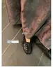 ¡En stock, se envía al instante! Zapatos Planos de Ballet Elásticos Tejidos Huecos con Cordones Estilo Francés Elegante Uva Mamá para Mujer
