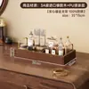Caja de Almacenamiento para Cosméticos, Tocador, Lápiz Labial, Joyería, Escritorio, Expositor de Perfumes de Gama Alta, Estante de Almacenamiento de Productos para el Cuidado de la Piel de Madera
