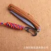 Y044 Cordão para Celular com Fivela de Aço Inoxidável Corda de Guarda-chuva Trançada à Mão Corda de Pulso