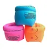 Manguito Flotador Inflable Redondo Espesado para Adultos, Anillo Flotador de Brazo Rodillo, Doble Bolsa de Aire, Flotador de Brazo para Natación, Cilindro, Manguito de Agua