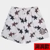 Nuevos Shorts Estilo Americano Casual para Hombres y Mujeres Fitness Pantalones Deportivos de Músculo de Cinco Puntos Tendencia Pantalones de Playa Malla Transpirable Shorts