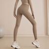 Pantalones de Yoga para Mujer de Cintura Alta Adelgazantes Recortados Pantalones de Fitness Ajustados para Uso Exterior Ropa de Yoga para Ciclismo Deportes Correr