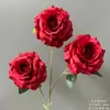 Casamento Estilo Chinês Estilo Vermelho Decoração de Guia de Estrada Arranjo de Flores Artificiais Flor de Teto Cerimônia de Noivado Arranjo de Banquete Arte com Flores Artificiais de Casamento