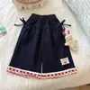 Pantalones de Otoño para Niñas 2026 Nueva Moda Jeans para Bebés Pantalones Trendy de Pierna Ancha para Niñas Pequeñas de Primavera y Otoño
