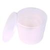 Taza medidora de cebo de pesca al por mayor con báscula y tapa Taza medidora Equipo de pesca Taza medidora para mezclar cebo Juego de tres piezas Taza de cebo de plástico