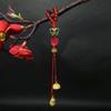 Venta al por mayor de fábrica nuevo estilo chino falda cara de caballo broche de presión accesorios colgante Hanfu cheongsam accesorios colgante borla